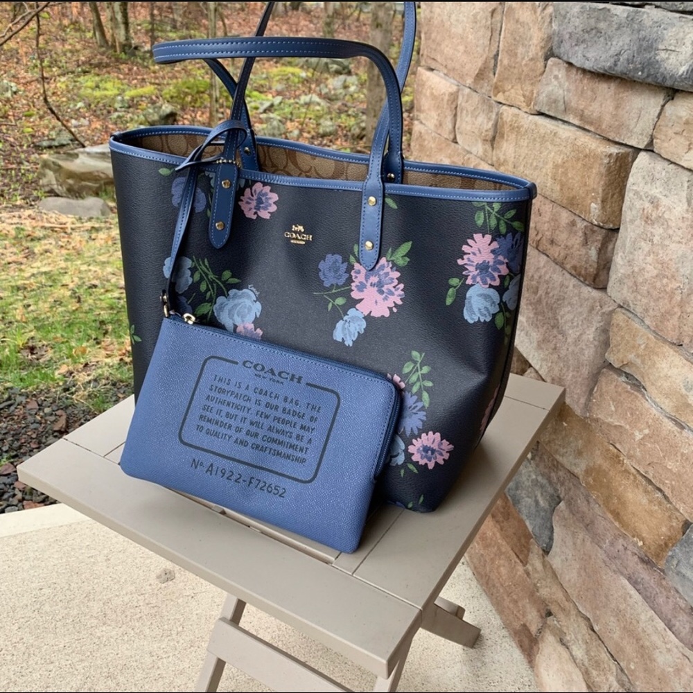 Authentic Coach Reversible Tote